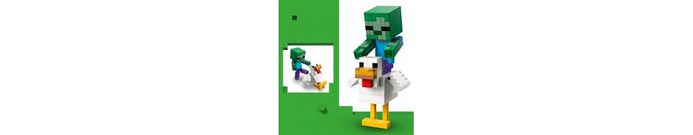 LEGO Minecraft Kurzy jeździec 21582