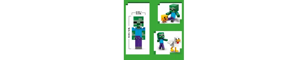LEGO Minecraft Kurzy jeździec 21582