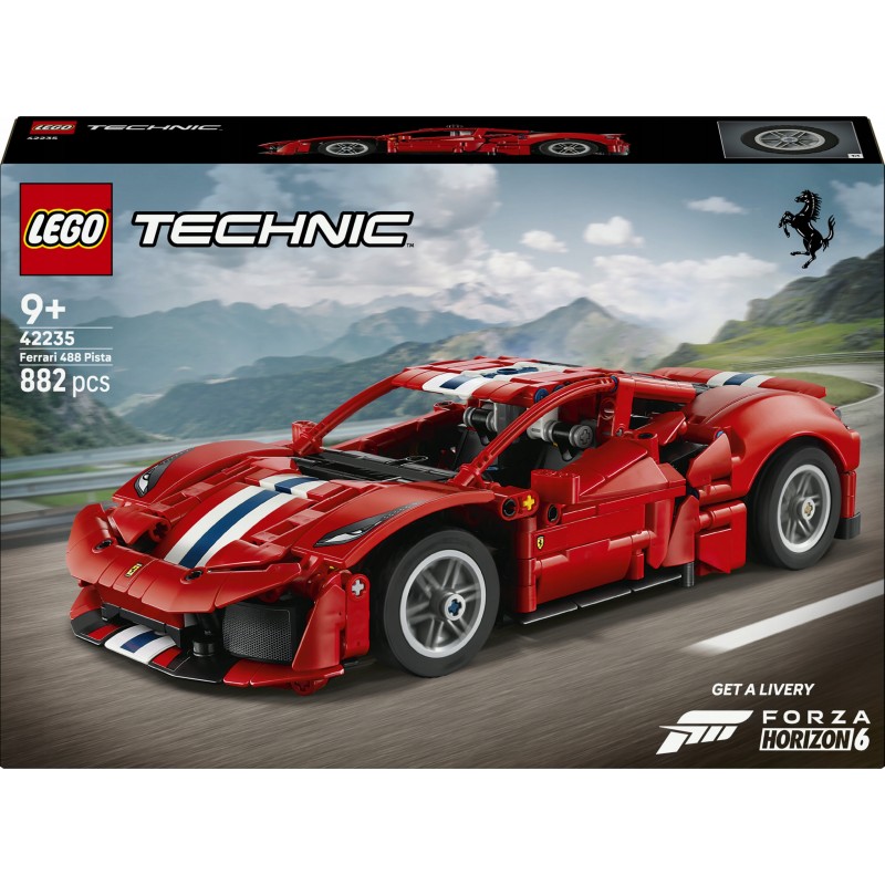 LEGO Technic Samochód Ferrari 488 PISTA 42235
