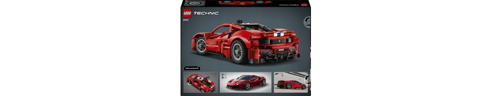 LEGO Technic Samochód Ferrari 488 PISTA 42235