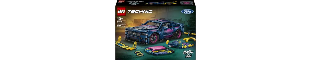 LEGO Technic Warsztat tuningowy: samochód Ford Mustang GT 42236