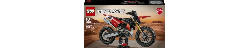 LEGO Technic Motocykl Ducati Desmo450 MX Factory 42238