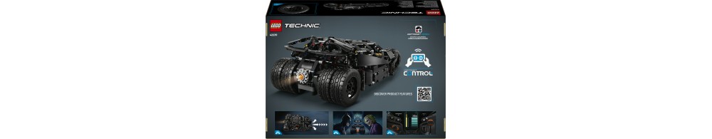 LEGO Technic Batmobile Tumbler, zestaw konstrukcyjny 42239