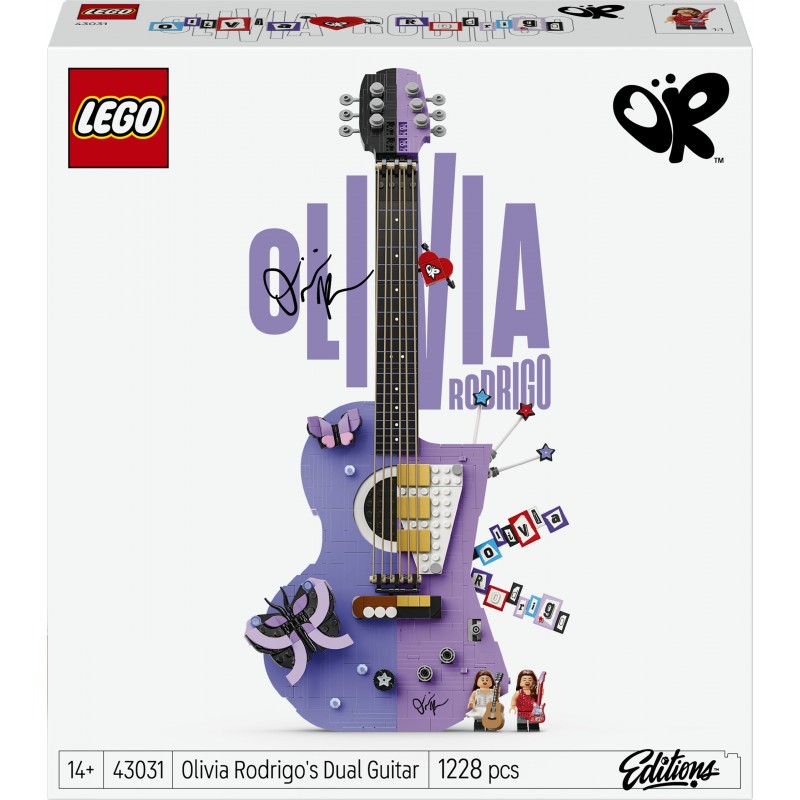 LEGO Editions Podwójna gitara Olivii Rodrigo 43031