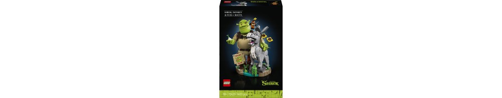 LEGO Shrek: Shrek, Osioł i Kot w butach 72423