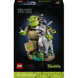 LEGO Shrek: Shrek, Osioł i Kot w butach 72423
