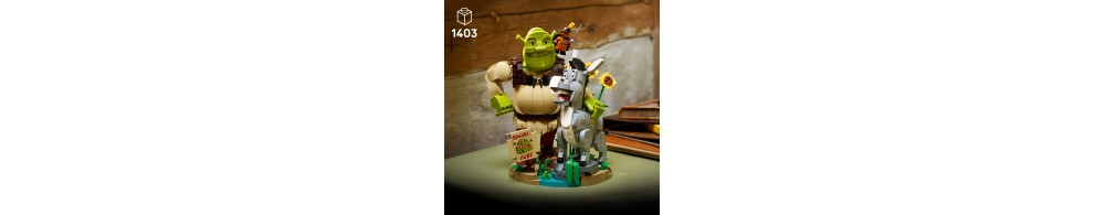 LEGO Shrek: Shrek, Osioł i Kot w butach 72423
