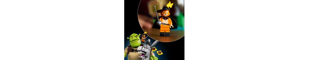 LEGO Shrek: Shrek, Osioł i Kot w butach 72423
