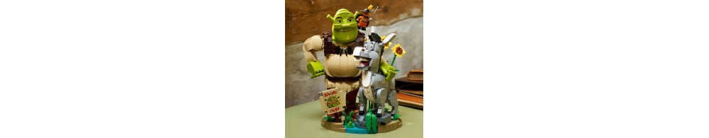 LEGO Shrek: Shrek, Osioł i Kot w butach 72423