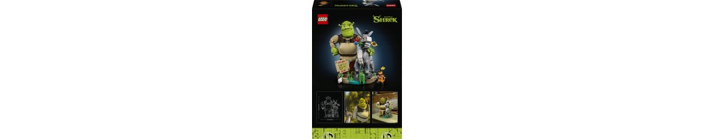 LEGO Shrek: Shrek, Osioł i Kot w butach 72423