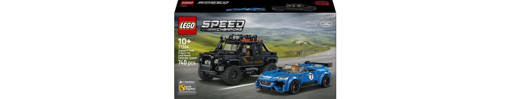 LEGO Speed Champions Jaguar Project 7 i Land Rover Defender 77264