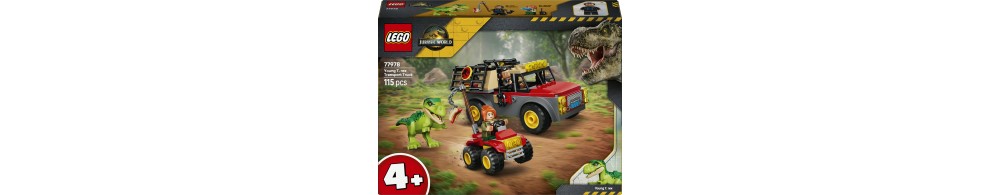 LEGO Jurassic World Ciężarówka do transportu młodego tyranozaura 77978