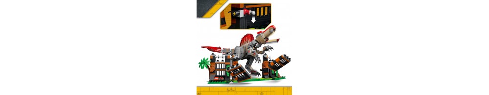 LEGO Jurassic World Ucieczka spinozaura 77982