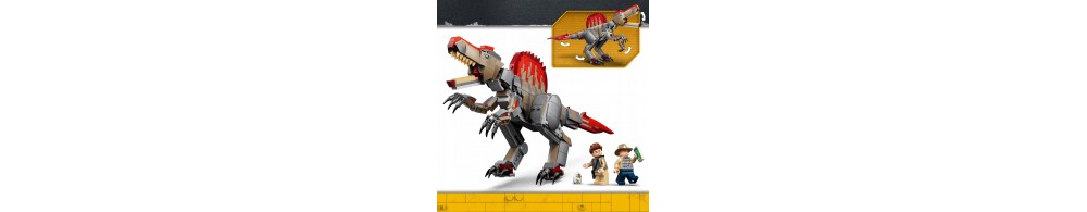LEGO Jurassic World Ucieczka spinozaura 77982