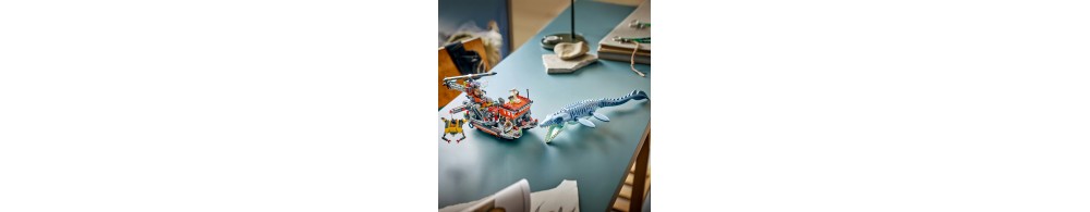 LEGO Jurassic World Atak mozazaura na łódź 77983