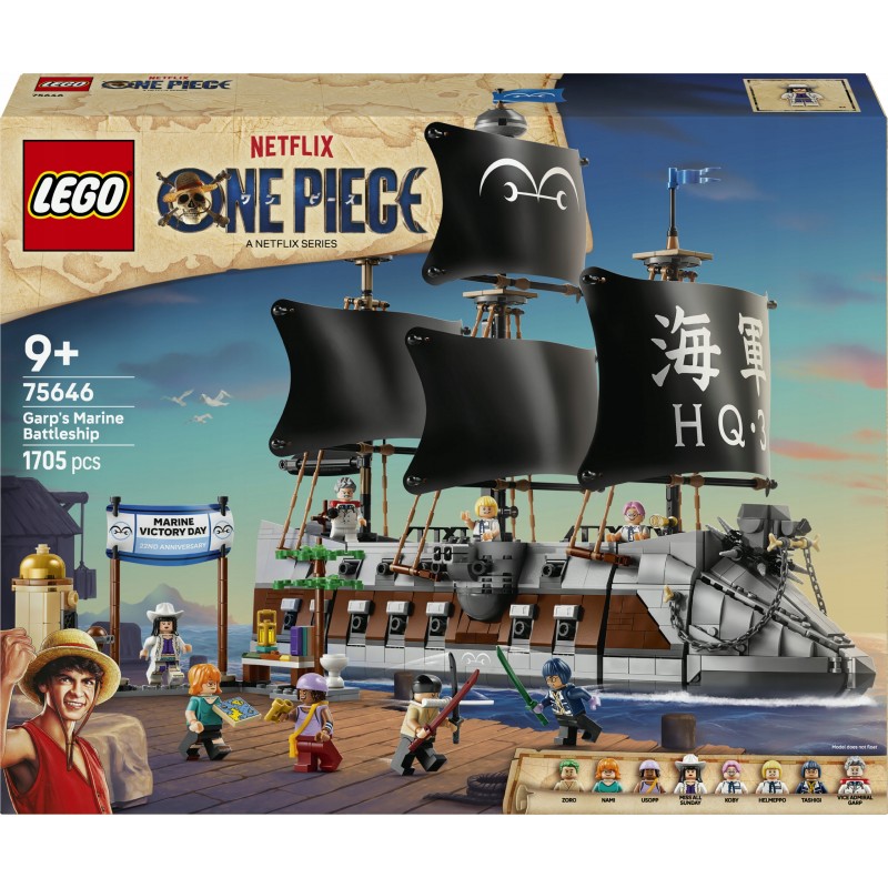 LEGO ONE PIECE Okręt Garpa 75646