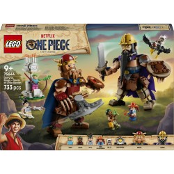LEGO ONE PIECE Dorry kontra Brogy Giganci z Little Garden 75644