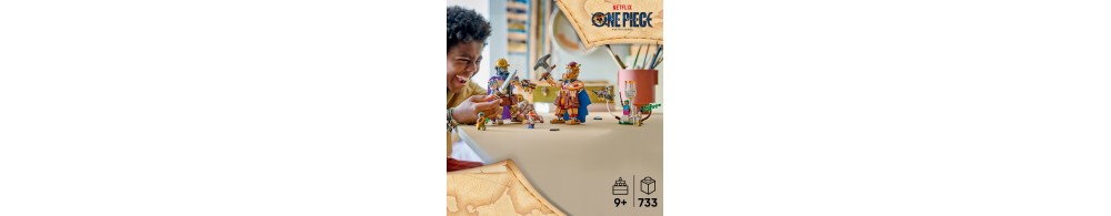 LEGO ONE PIECE Dorry kontra Brogy Giganci z Little Garden 75644