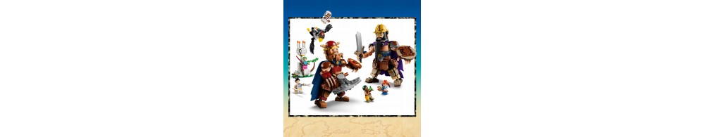 LEGO ONE PIECE Dorry kontra Brogy Giganci z Little Garden 75644