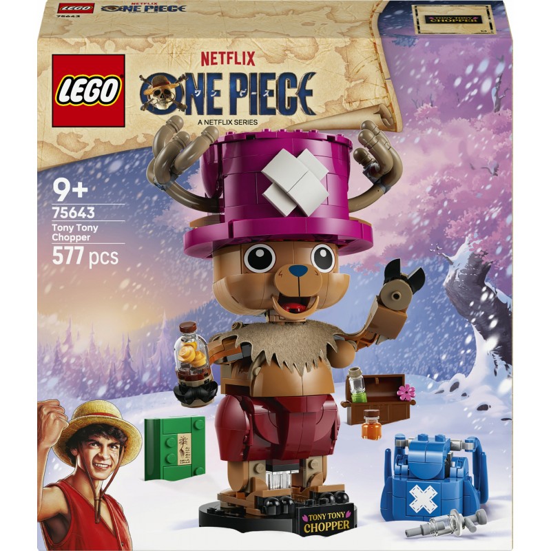 LEGO ONE PIECE Tony Tony Chopper, zabawka dla dziecka 75643