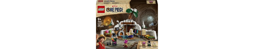 LEGO ONE PIECE Kryjówka doktora Hiluluka 75641