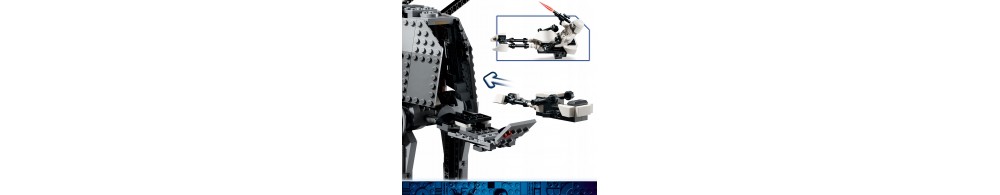 LEGO Star Wars AT-AT Resztek Imperium i INT-4 75454