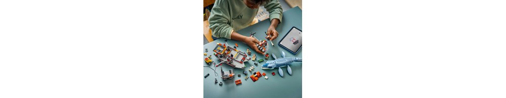 LEGO Jurassic World Atak mozazaura na łódź 77983