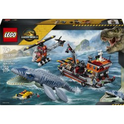 LEGO Jurassic World Atak mozazaura na łódź 77983