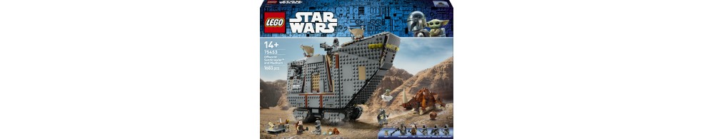 LEGO Star Wars Piaskoczołg wędrownych Jawów i bagnorożec 75453