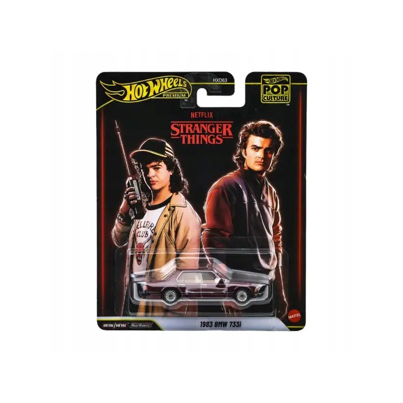 Hot Wheels Premium Pop Culture Stranger Things 1983 BMW 733i JHW81