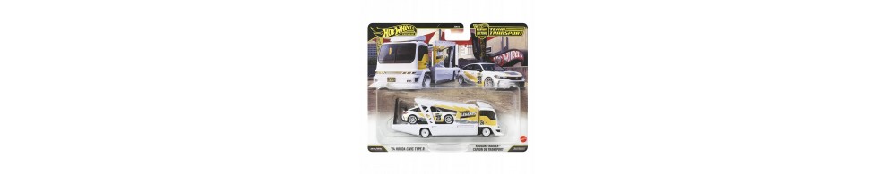 Hot Wheels Premium Legends Team Transport Civic Type R Kousoku Hauler JMN15