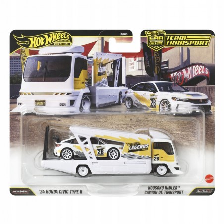 Hot Wheels Premium Legends Team Transport Civic Type R Kousoku Hauler JMN15