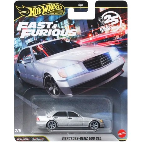 Hot Wheels Premium Mercedes-Benz 500 SEL JHW67