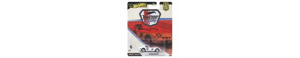 Hot Wheels Premium Vintage Racing Ferrari 250 GTO JKF25