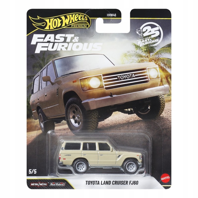 Hot Wheels Premium Fast & Furious Toyota Land Cruiser FJ60 JHW76