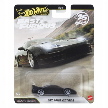 Hot Wheels Premium Fast & Furious 2003 Honda NSX TYPE-R JHW75