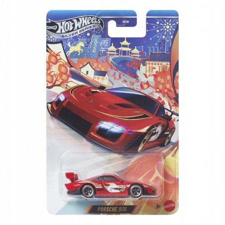 Hot Wheels Silver Series Porsche 935 Lunar Chinese New Year of Horse JNF49