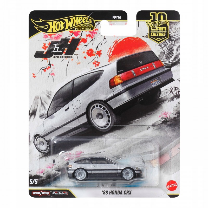 Hot Wheels Premium Japan Historics '88 Honda CRX JKF13