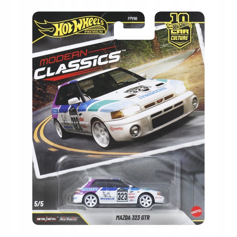 Hot Wheels Premium Modern Classics Mazda 323 GTR JKF17