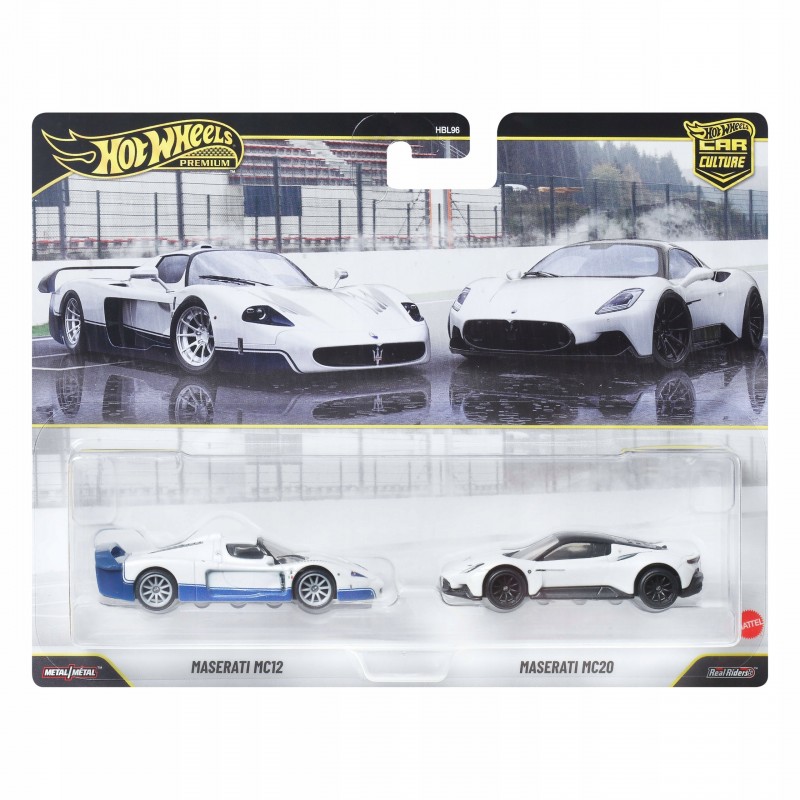 Hot Wheels Premium 2-pack Maserati MC12 & Maserati MC20 JHW55