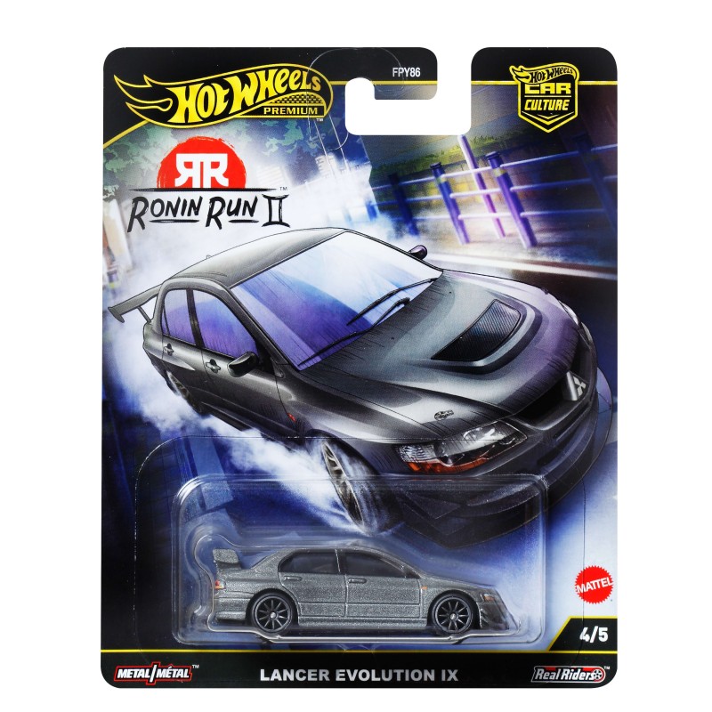 Hot Wheels Premium Car Culture Ronin Run II Lancer Evolution IX JBK86