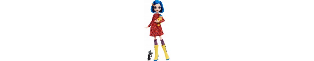 Monster High Coraline Koralina Lalka kolekcjonerska JHK65