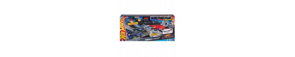 Hot Wheels Racing Grand Prix F1 Tor wyścigowy Zestaw do zabawy JDY16