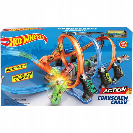 Hot Wheels Pętle grozy z samochodzikiem FTB65