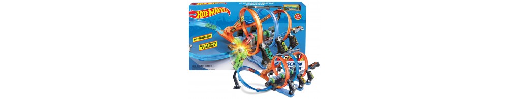 Hot Wheels Pętle grozy z samochodzikiem FTB65