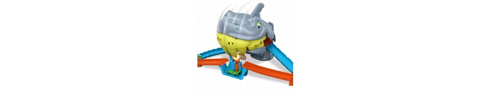 Hot Wheels City Rekin Starcie na plaży Tor Zabawka JHL96
