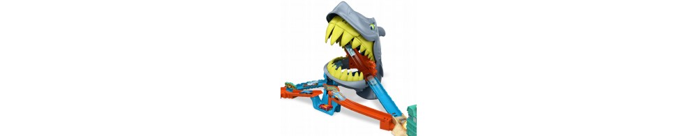 Hot Wheels City Rekin Starcie na plaży Tor Zabawka JHL96