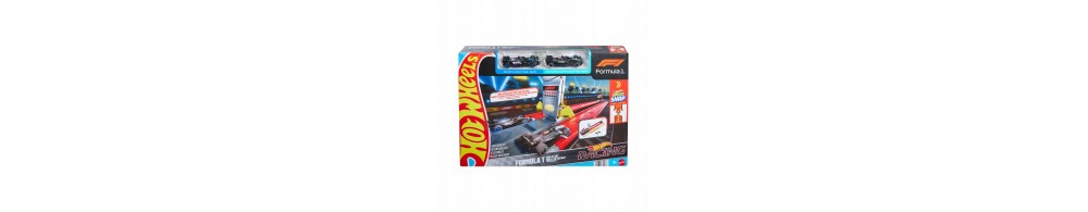 Hot Wheels Racing Formuła 1 Szybki wyścig Tor Zestaw Zabawka 3+ JKM88