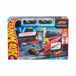 Hot Wheels Racing Formuła 1 Szybki wyścig Tor Zestaw Zabawka 3+ JKM88