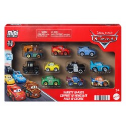 Mattel Disney Pixar Cars Auta Mikroauta 10-pak JBH06